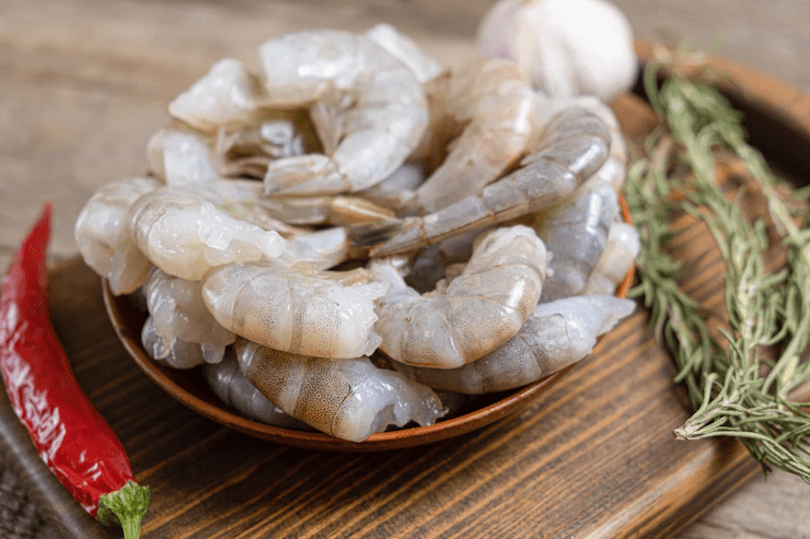 raw shrimp - Puri Pangan
