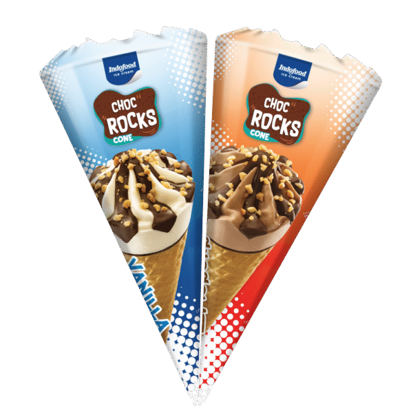 Choc Rocks Cone - Indofood Ice Cream | Puri Pangan Utama