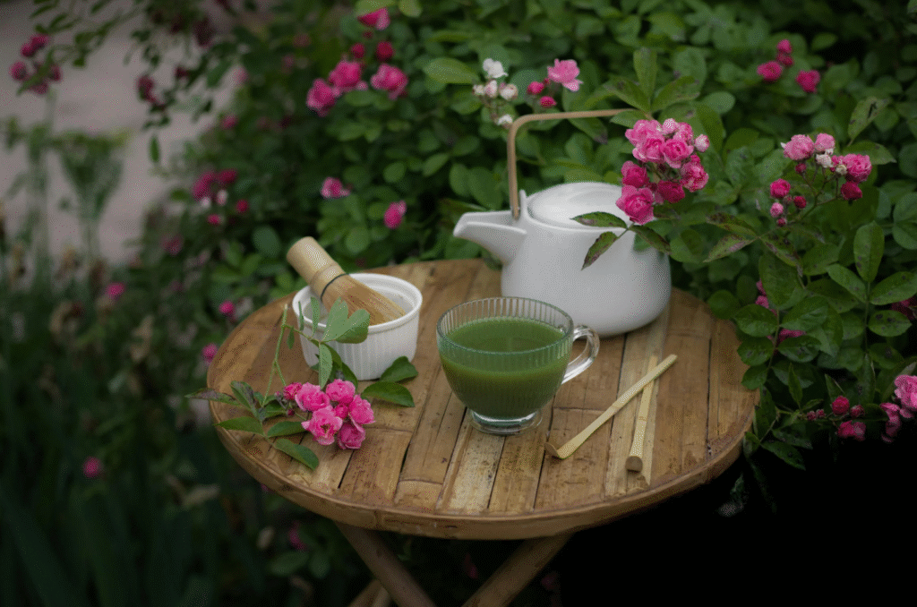 start your morning with matcha