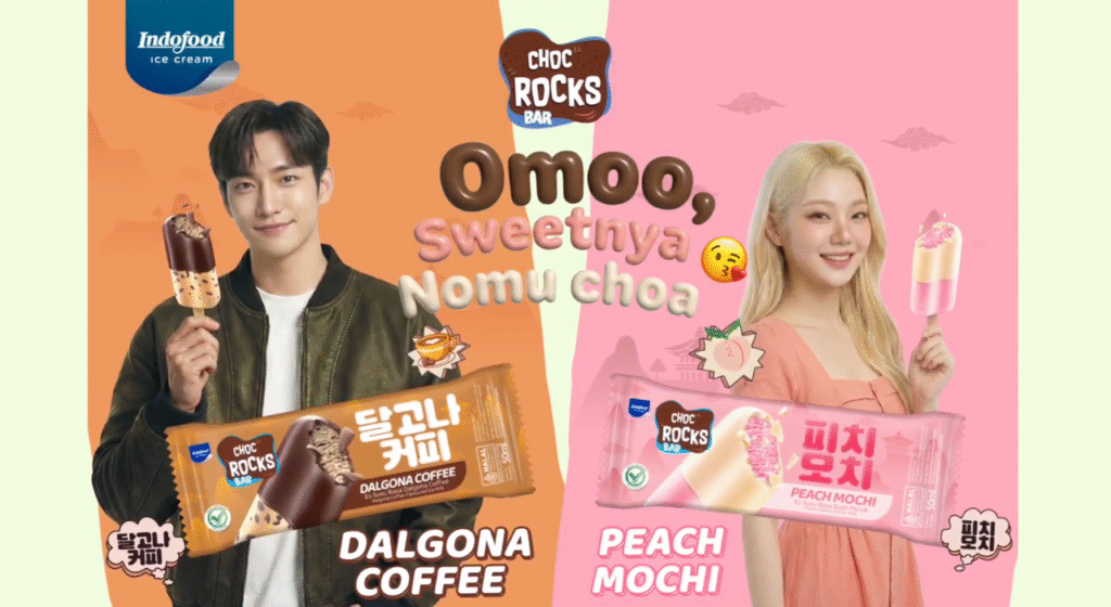 choc rocks bar indomilk icecream